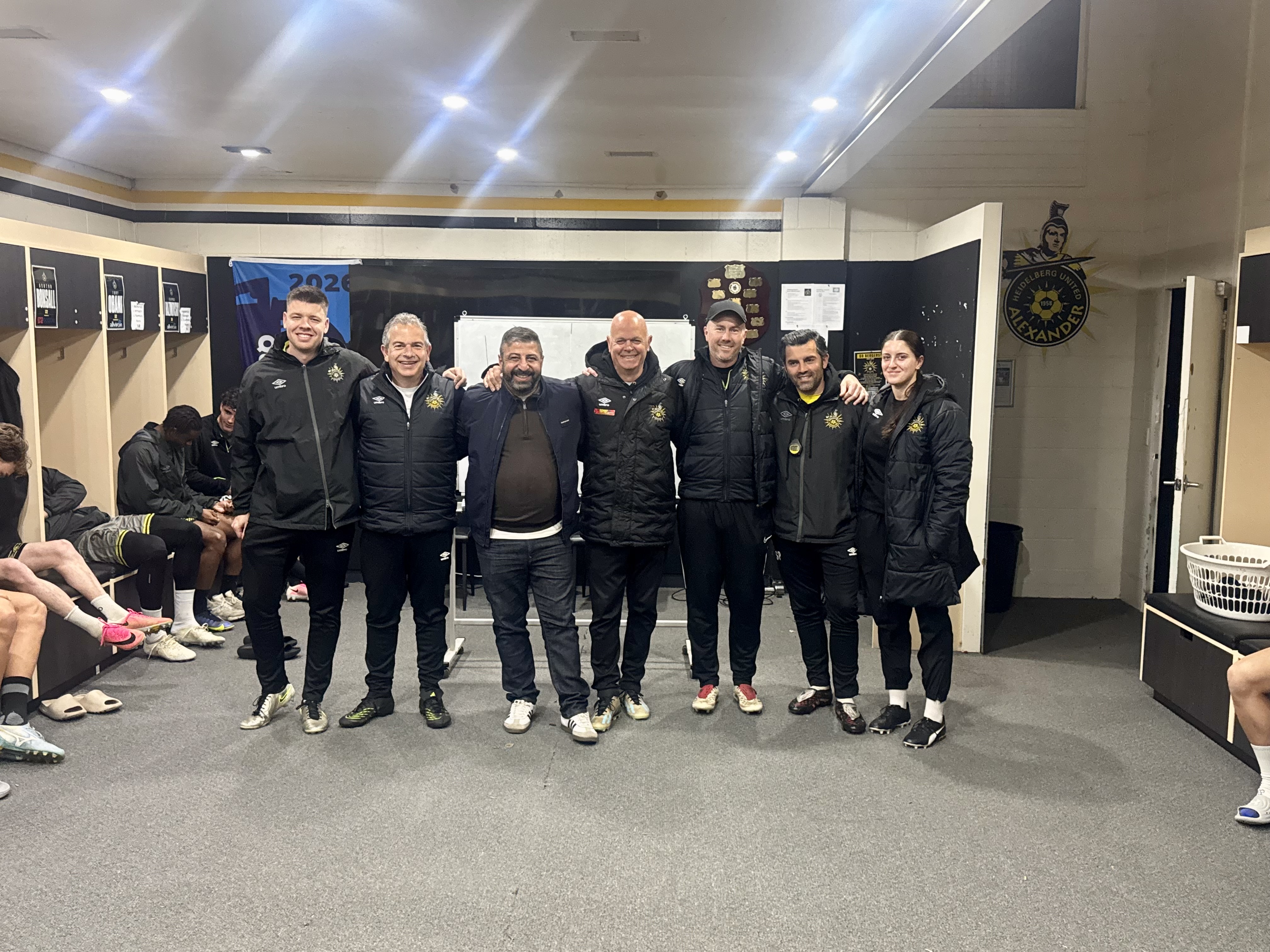 Heidelberg United Football Club 2026 Coaching Team